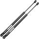 Krator 2pcs 4369 Replacement Back Glass Lift Supports, Gas Strut Prop Arms, Gas Spring Shocks, Lid Support, Lid Stay, Force Output 196N - 4369, SG304045, SG304044, 8196208, 14211, 8545QE, 2419MT