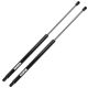 Krator 2pcs 6471 Replacement Hood Lift Supports, Gas Strut Prop Arms, Gas Spring Shocks, Lid Support, Lid Stay, Force Output 267N - 6471, 014752, 65470JK00C, 65470-JK00C, 65470JL00A, 65470-JL00A