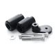 Suzuki GSXR 1000 No Cut Black Frame Sliders (2001-2002)