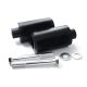 Yamaha FZ1 No Cut Black Frame Sliders (2006-2011)