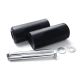 Honda CBR 600 F2 F3 Black Extended Frame Sliders (1991-1998)