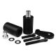 Yamaha YZF R6 R6S No Cut Black Frame Sliders (2003-2009)