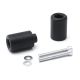 Honda CBR 929 954 RR No Cut Black Frame Sliders (2000-2003)