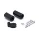 Yamaha YZF R6 No Cut Black Frame Sliders (2008-2009)