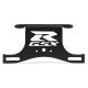 Suzuki GSXR 600 / 750 Fender Eliminator Black Logo Plate Holder (2006-2010)