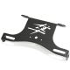 Suzuki Hayabusa 1300 Fender Eliminator Black Logo Plate Holder (2008-2012)