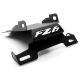 Yamaha FZ6 Fazer Fender Eliminator Black Logo Plate Holder (2006-2008)