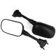 Kawasaki Ninja ZX10R / ZX6R Black OEM Style Racing Mirrors (2004-2010)