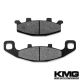 1990-1993 Kawasaki ZX11 Ninja Rear Non-Metallic Organic NAO Disc Brake Pads Set