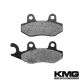 2008-2011 Kawasaki KVF 750 Brute Force 4X4i Front Right Non-Metallic Organic NAO Disc Brake Pads Set