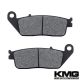 1988-1991 Honda NT 650 Hawk GT Front Non-Metallic Organic NAO Disc Brake Pads Set