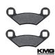 2007-2009 Polaris 500 Sportsman X 2 EFI Rear Non-Metallic Organic NAO Disc Brake Pads Set