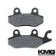 2004-2009 Yamaha YFZ 450 Front Left Non-Metallic Organic NAO Disc Brake Pads Set