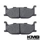 2002-2007 Yamaha XVZ 1300 Royal Star Midnight Vent Front Non-Metallic Organic NAO Disc Brake Pads Set