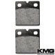 2009-2010 Indian Chief Vintage (Brembo calipers) Rear Non-Metallic Organic NAO Disc Brake Pads