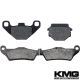 1992-1993 KTM MX 125 250 Front + Rear Non-Metallic Organic NAO Brake Pads
