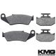 1993-1996 Kawasaki KLX 650 R Front + Rear Non-Metallic Organic NAO Brake Pads