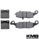 1996-2010 Suzuki GS500 Front + Rear Non-Metallic Organic NAO Brake Pads Set