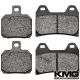 2005-2008 Moto Guzzi Nevada Classic 750 ie Front + Rear Non-Metallic Organic NAO Brake Pads