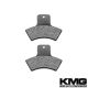 2003 Polaris 400 Trail Blazer Rear Non-Metallic Organic NAO Disc Brake Pads Set