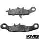 2002-2003 Kawasaki KVF 650 Prairie Front Left Non-Metallic Organic Disc Brake Pads