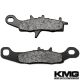 2008-2011 Kawasaki KFX 450 R KSF 450 Front Right Non-Metallic Organic Disc Brake Pads