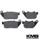 2008-2011 Harley Sportster XL 1200 N Nightster Front + Rear Non-Metallic Organic NAO Brake Pads Set