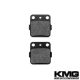 1995-2005 Yamaha YFM 350 Wolverine Rear Non-Metallic Organic NAO Disc Brake Pads Set