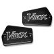 Yamaha V Max Vmax 1200 Black Billet Fluid Reservoir Cap Logo Engraved (1985-2007)