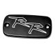 Honda CBR Black Billet Fluid Reservoir Cap Logo Engraved - CBR600 F2/F3/F4/F4I 600RR  (1990-2006)