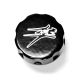 Suzuki Hayabusa GSXR 1300 Black Billet Fluid Reservoir Cap Logo Engraved (1999-2012)