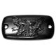 Honda Valkyrie Goldwing 1500 1800 VTX1800 Black Billet Fluid Reservoir Cap Logo Engraved (1988-2012)