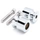 Chrome Swingarm Spools Sliders 10mm for Kawasaki / Yamaha