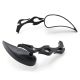 Black Tear Drop Flame Custom Rearview Mirrors Harley Motorcycle Cruiser + Bolts