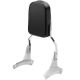 Honda Shadow ACE 750 / 400 Flame Backrest Sissy Bar Leather Pad (1997-2003)