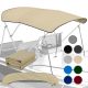 Universal 3 Bow Bimini Top Replacement Canvas, 900D Marine Grade, 54-60