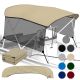 Universal 3 Bow Bimini Top Replacement Canvas & Mesh Side Blocks, 54-60