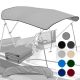 Universal 3 Bow Bimini Top Replacement Canvas, 900D Marine Grade, 54-60