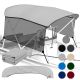Universal 3 Bow Bimini Top Replacement Canvas & Mesh Side Blocks, 54-60