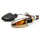 2pcs Mini Motorcycle Turn Signals Indicators Blinkers Lights