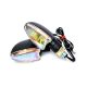 2pcs Mini Motorcycle Turn Signals Indicators Blinkers Lights