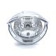 Motorcycle Universal Custom Chrome Headlight w/ Bracket