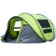 4-Person Instant Pop-up Tent Easy Setup Water Resistant Double Layered Fabric, Portable Tent with Carry Bag, Green, 9.2'L x 6.9'W x 3.9'H