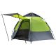 5 Person Instant Automatic Camping Tent Waterproof Double Layered Fabric, Portable Hexagon Tent with Carry Bag, Green, 8.9'L x 8.9'W x 5.25'H
