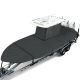 T-Top Boat Storage Cover Waterproof & UV Resistant Boat Covers 22-24ft (Charcoal Gray)