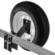 Spare Tire Carrier Bolt On Trailer Mount Bracket Holder for Utility Boat Trailer