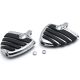 Victory Wing Style Front & Rear Foot Peg Foot Rests Chrome Boardwalk Kingpin