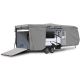 Weatherproof Travel Trailer / Toy Hauler Storage Cover - Length 20' - 22' Feet