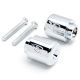 Chrome Engraved Bar Ends Weights Sliders For Yamaha 