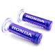 Honda Motorcycle Street Bike Racing Blue Comfort Gel Hand Grips (7/8